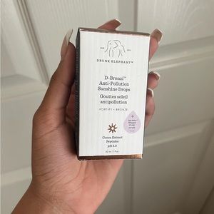 New in box Drunk Elephant D-Bronzi drops